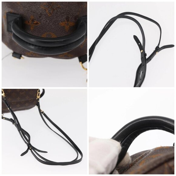 LOUIS VUITTON Monogram Palm Springs MINI Backpack M44873 LV Auth 157354 main image 11